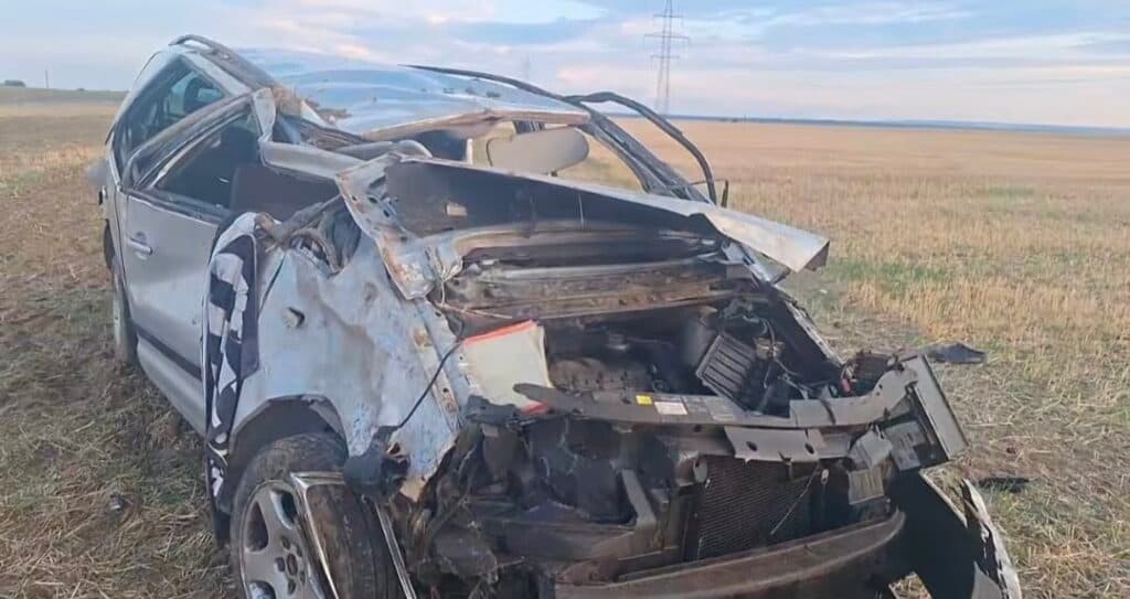 Șofer mort la intrarea în Recea în urma unui grav accident auto
