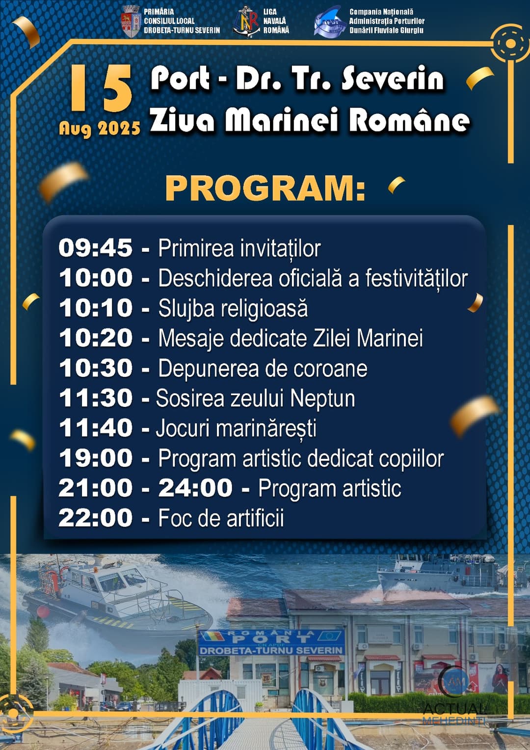 Sărbătorim Ziua Marinei Române cu Tradiție, Jocuri și Artificii!