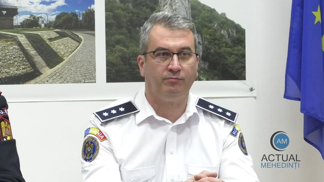 Decebal Drăghiea preia conducerea IPJ Mehedinți, succedându-l pe Marian Cîrcei. Reorganizare strategică la acesta!