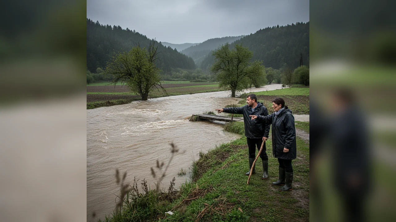 Avertizare de viituri rapide pe râuri: atenționare hidrologică pentru zona Drobeta Turnu-Severin și județul Mehedinți