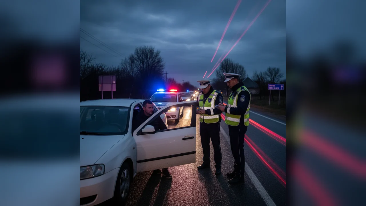 Controale rutiere la Drobeta-Turnu Severin: șoferi băuți depistați și permise suspendate în Mehedinți