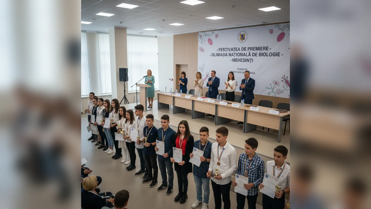Olimpiada Națională de Biologie premiază cei mai buni în Mehedinți