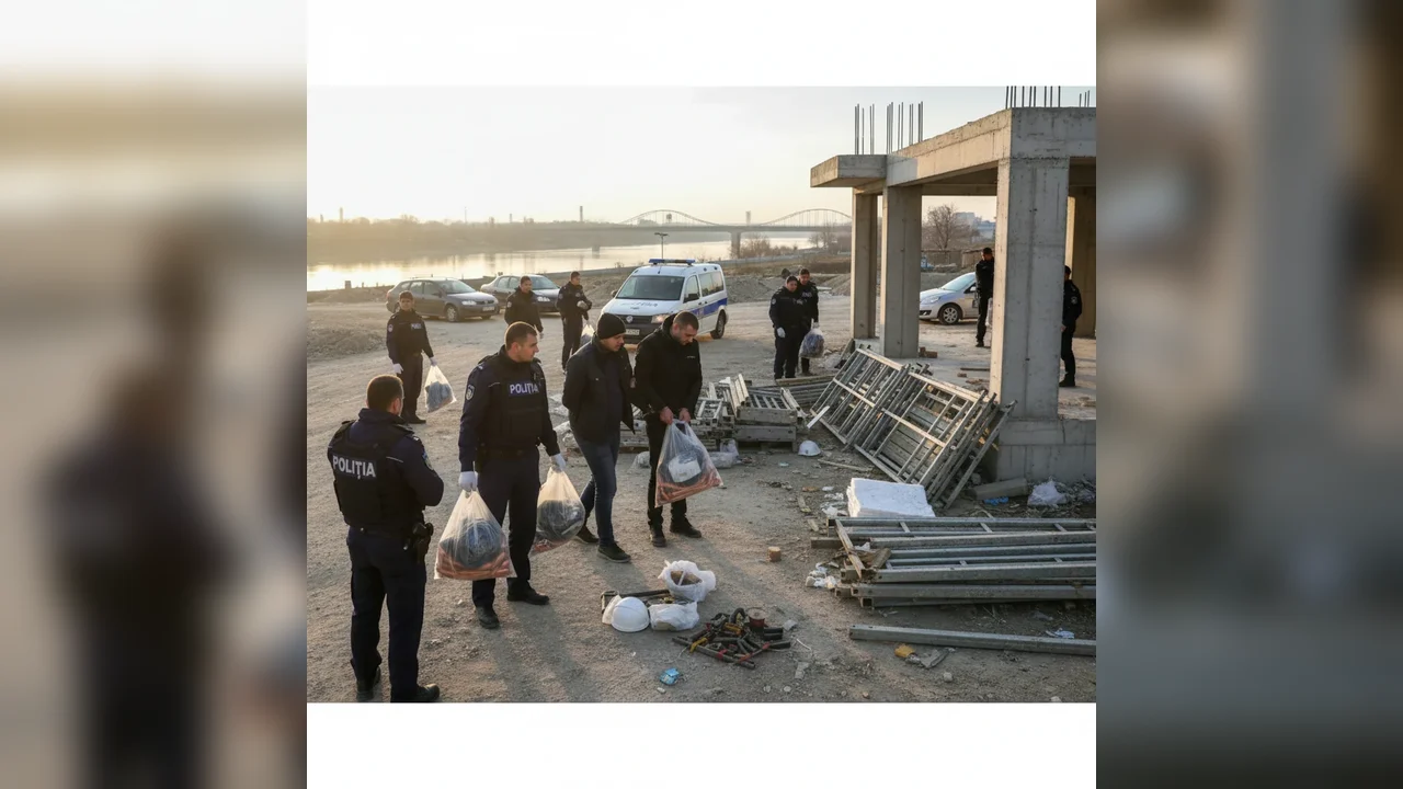 Operațiune a poliției din Drobeta Turnu-Severin privind furturi din construcții