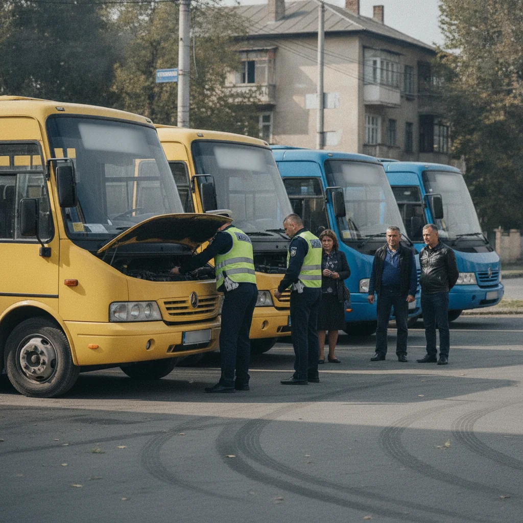 Poliția Rutieră a verificat 17 microbuze școlare în Drobeta-Turnu Severin